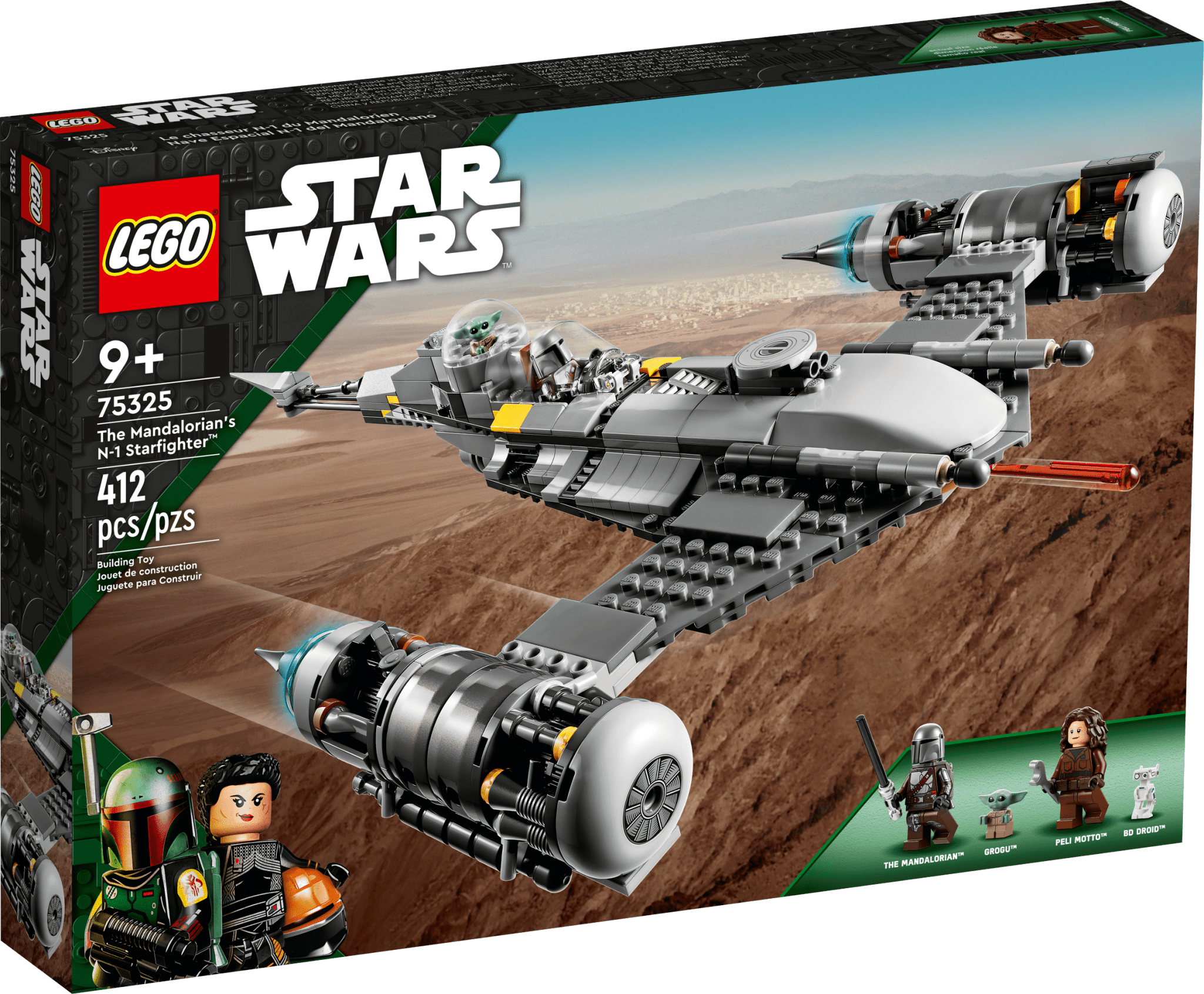 LEGO Star Wars The Mandalorian N-1 Starfighter 75325 - LEGO
